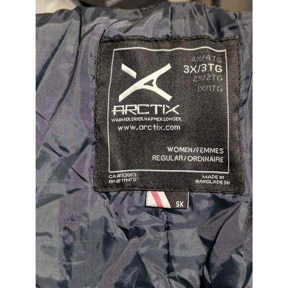 Arctix Snow Pants Womens Plus 3X Black Insulated Waterproof Ski Snowboard 1800X - Picture 6 of 15